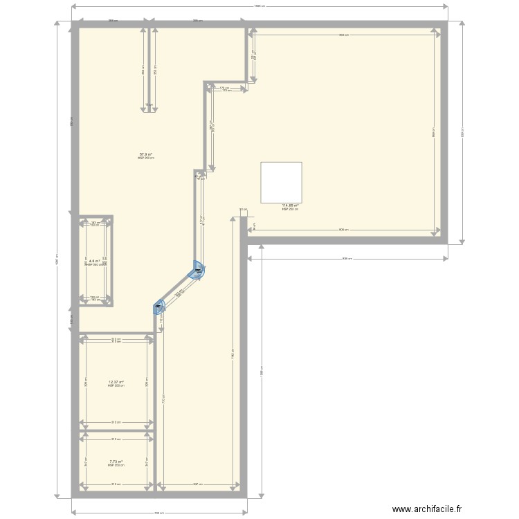 Ludivine CJI Local. Plan de 0 pièce et 0 m2