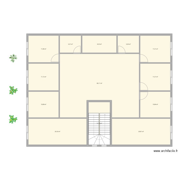 RDC Filaj 1er. Plan de 0 pièce et 0 m2