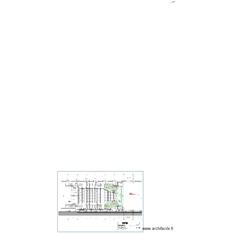 zone de jeux et accès BFM V1. Plan de 0 pièce et 0 m2
