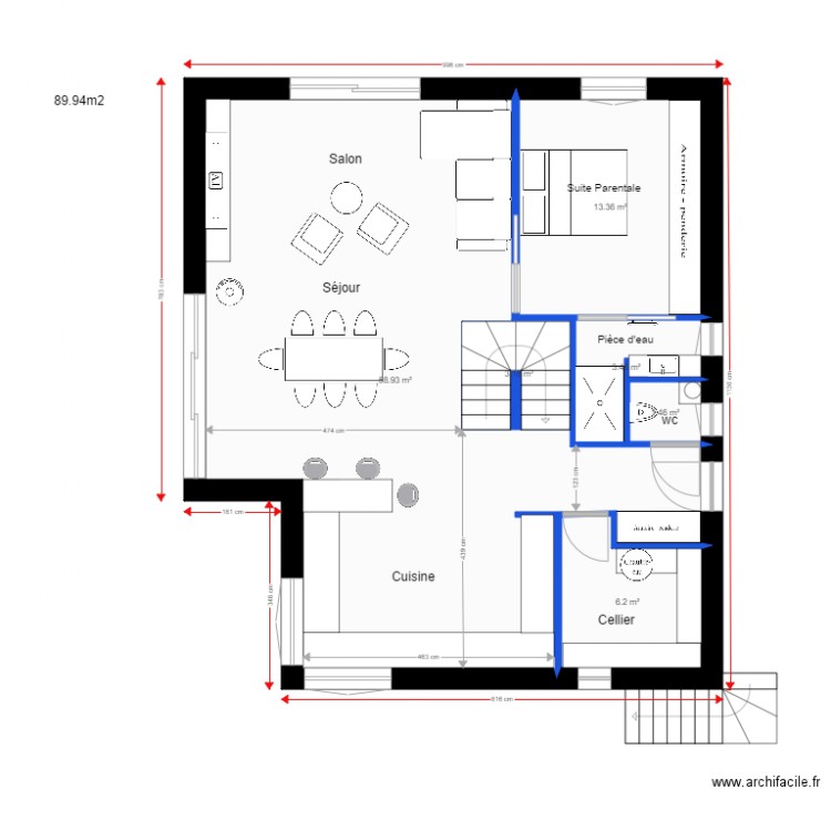 Choisy  modif 3. Plan de 0 pièce et 0 m2