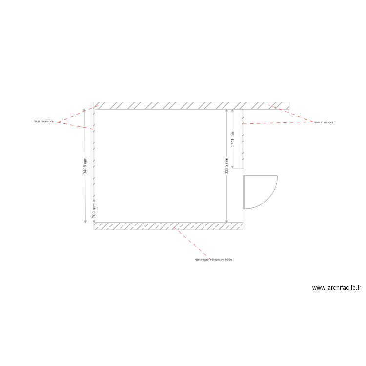 maignan métreé. Plan de 0 pièce et 0 m2