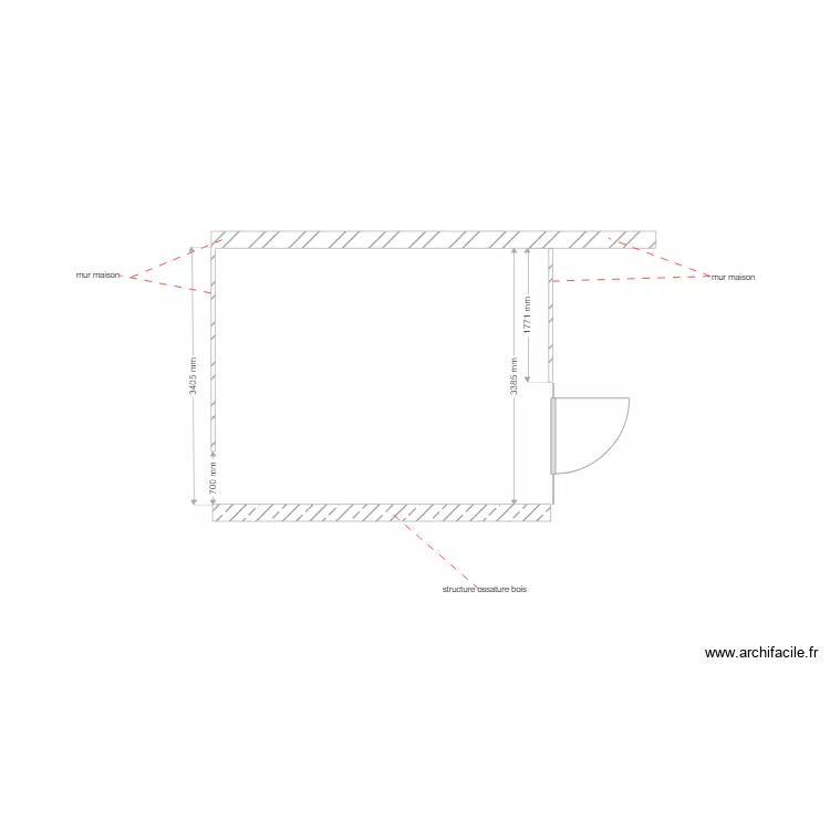 maignan m&eacute;tre&eacute;. Plan de 