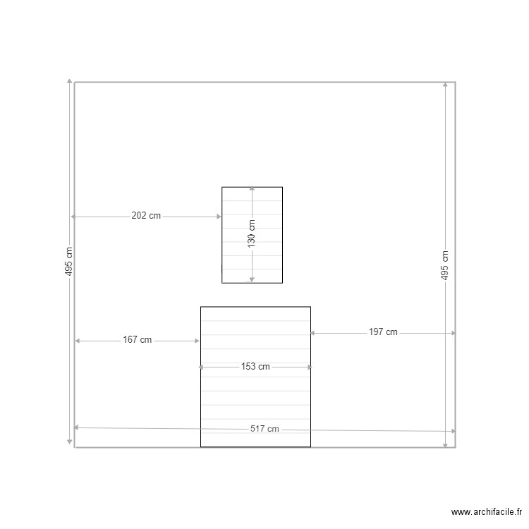 garage. Plan de 0 pièce et 0 m2