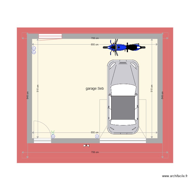 seb garage. Plan de 0 pièce et 0 m2