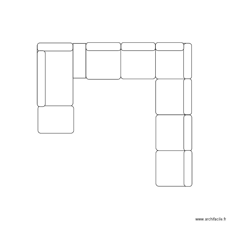 CANAPE HADJ BENYAICH. Plan de 0 pièce et 0 m2