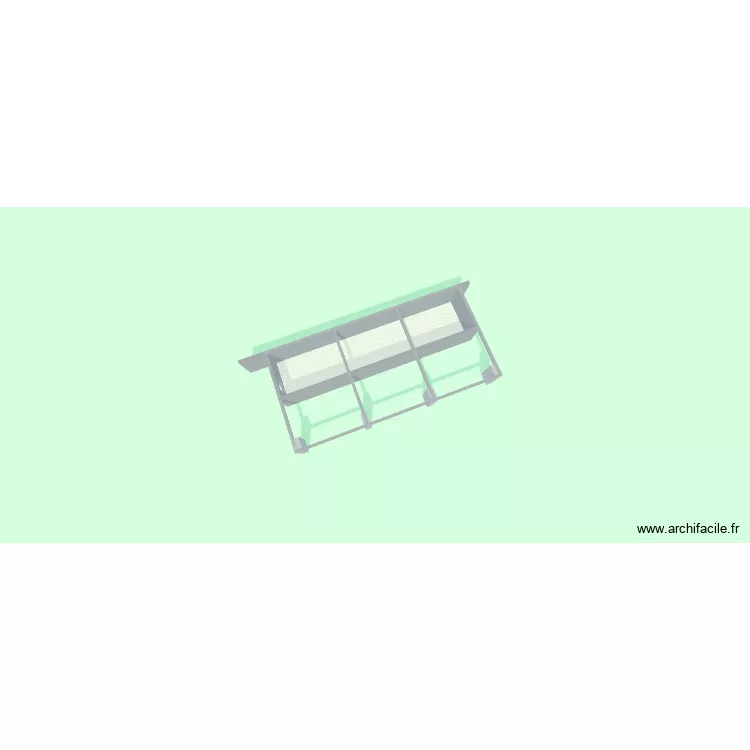 fondation 2. Plan de 1  et 55 m²