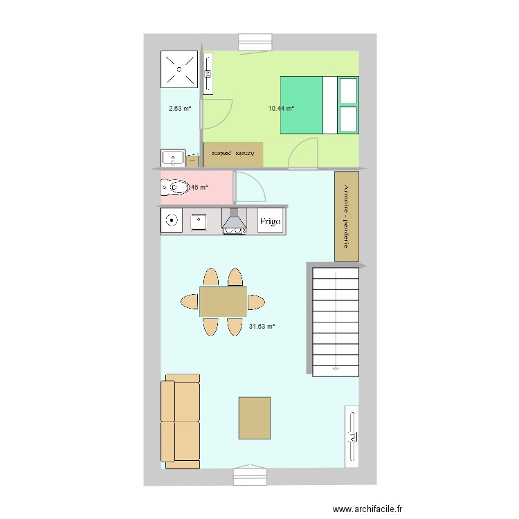 appart 2nd saulce. Plan de 0 pièce et 0 m2