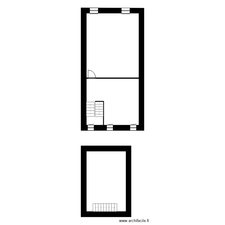 MACHAL. Plan de 13 pièces et 217 m2