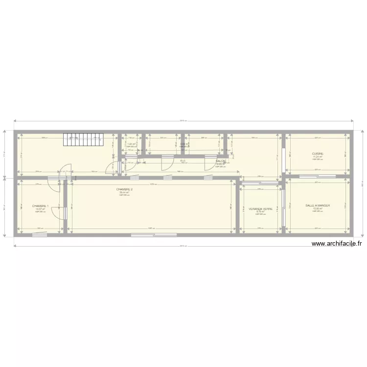 DU  BOIS FOURAS. Plan de 