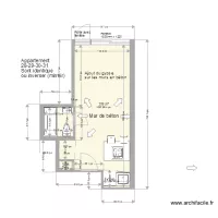Appartement 28  29  30  31 pour demande permis ville