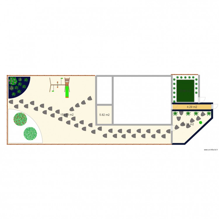 junot finis. Plan de 0 pièce et 0 m2