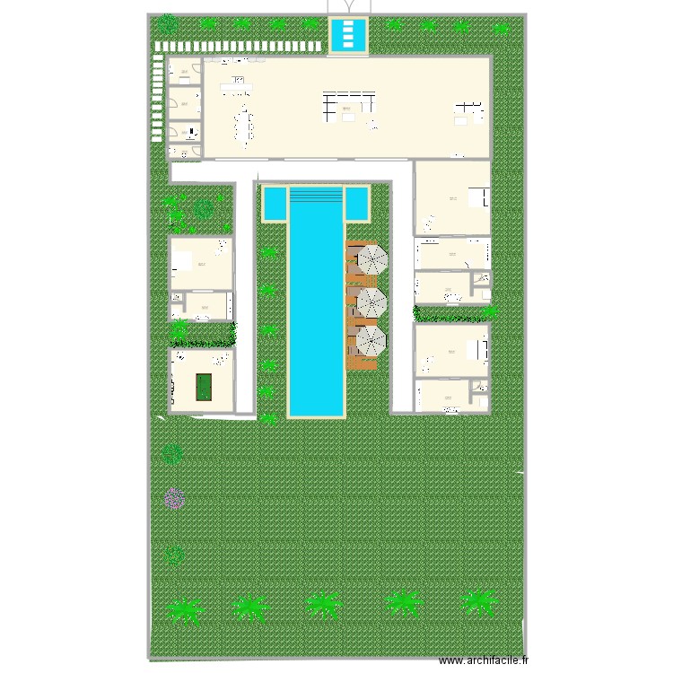 Villa Patrick et Coco 1. Plan de 0 pièce et 0 m2