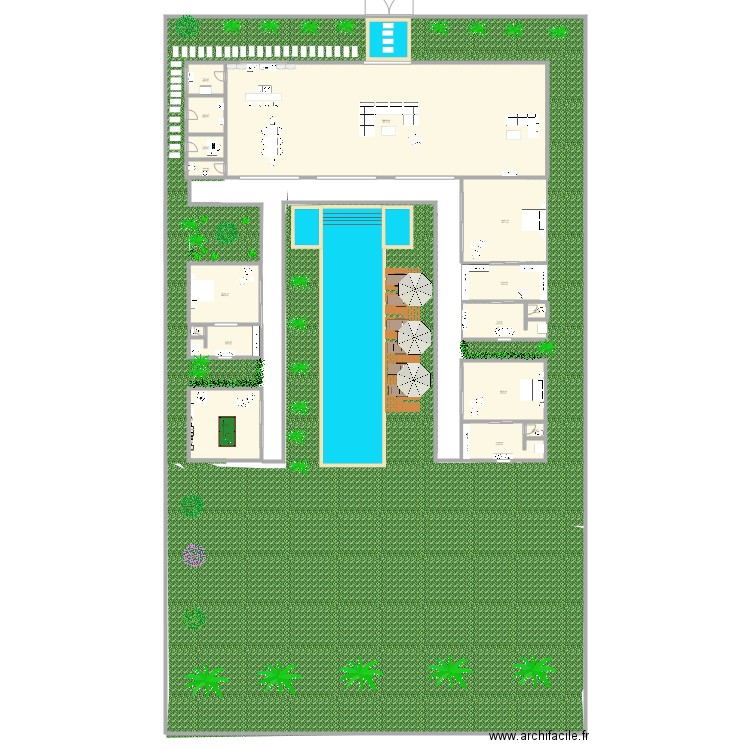 Villa Patrick et Coco 1. Plan de 0 pièce et 0 m2