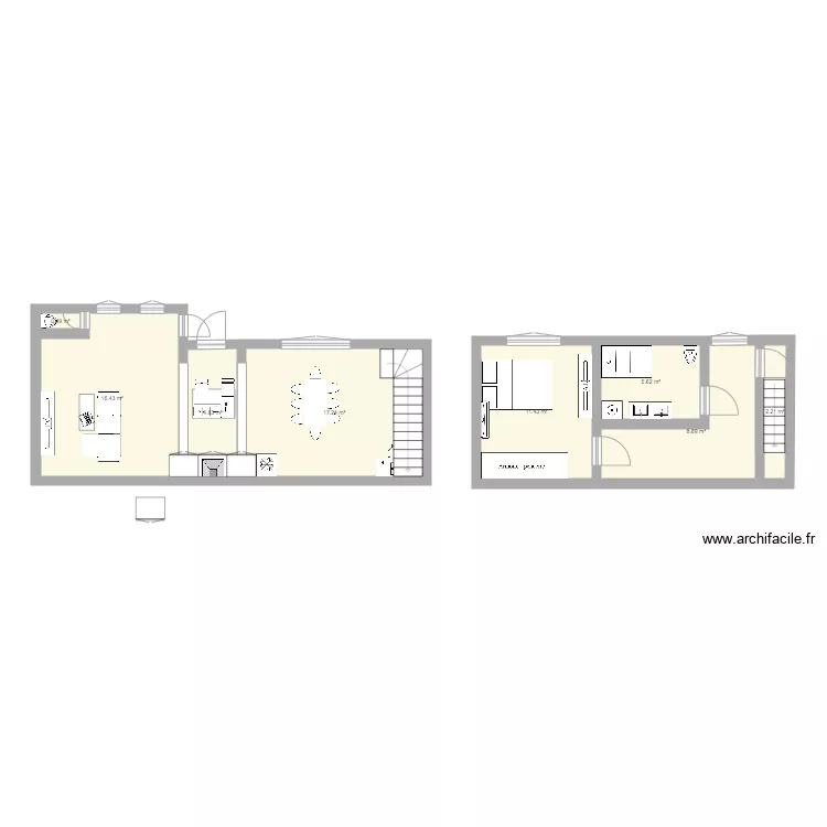 Maison 4. Plan de 
