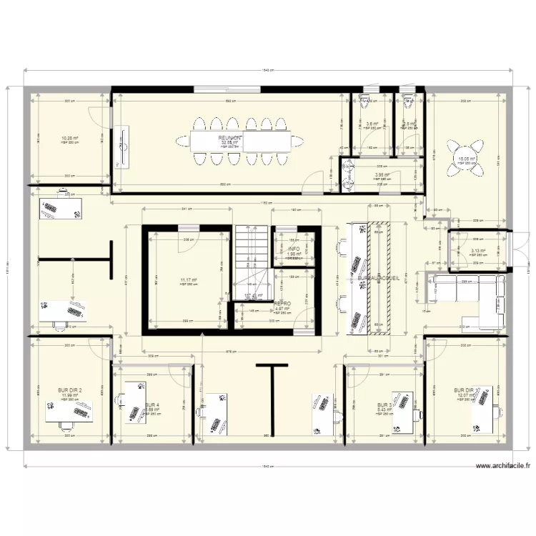 PLAN BUREAU 3. Plan de 