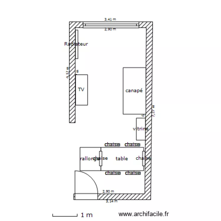 Salon. Plan de Salon. Plan de