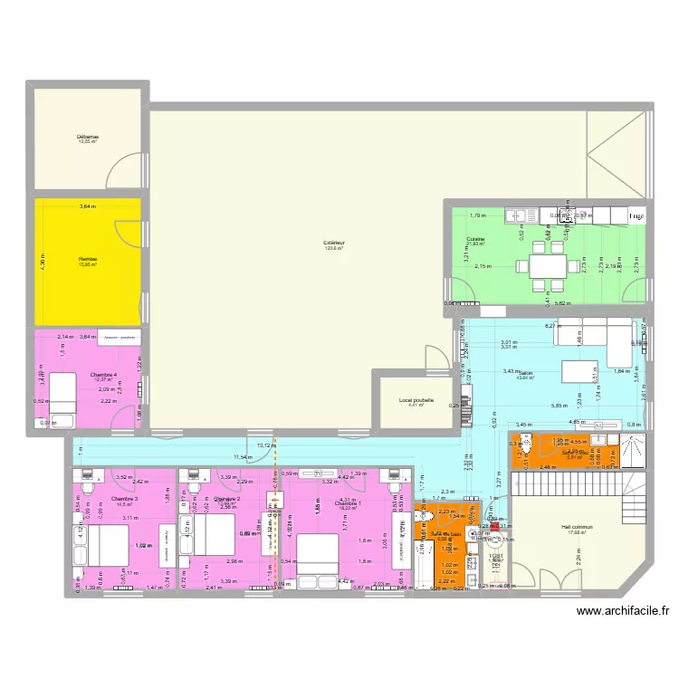 vallères rdc 2. Plan de 14 Pièces et 313 m² vallères rdc 2. Plan de 14 Pièces et 313 m²