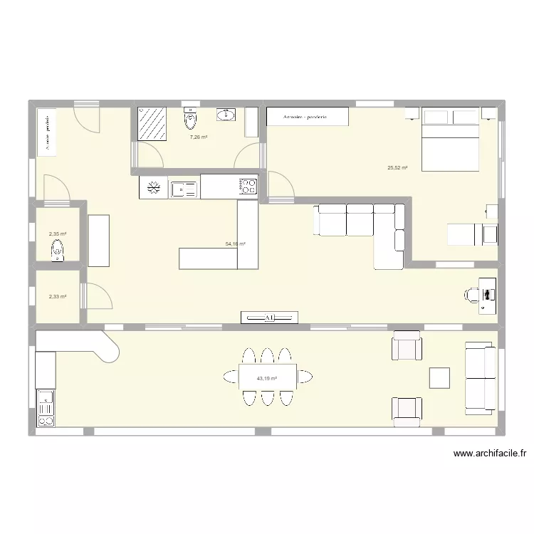 house 2. Plan de 