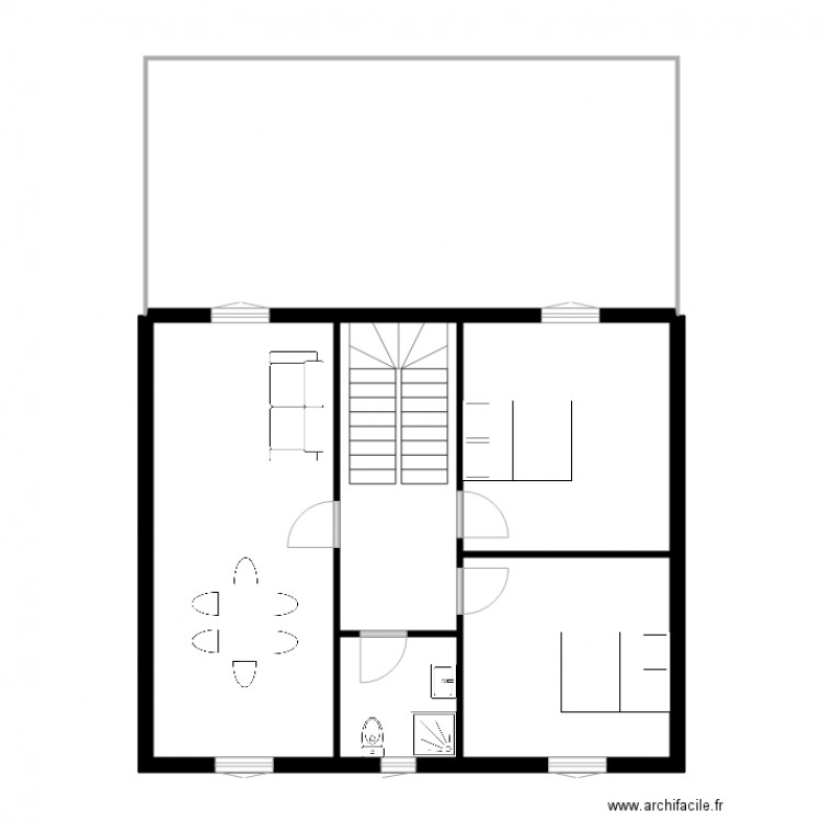 Le Pallac. Plan de 0 pièce et 0 m2