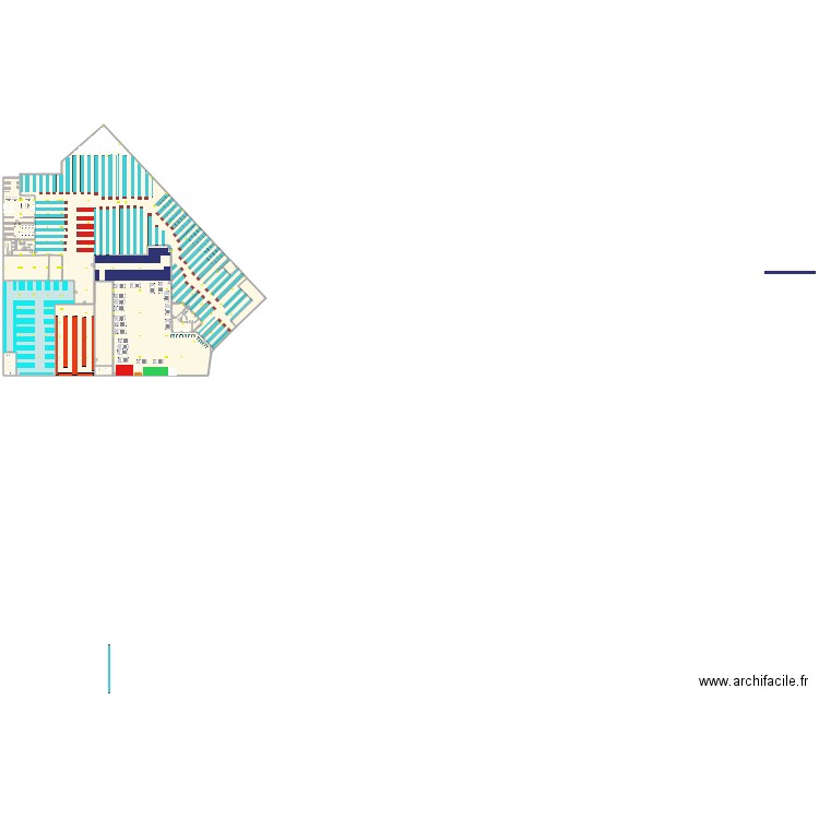 Reuilly Thibaut theo V13. Plan de 20 pièces et 2327 m2