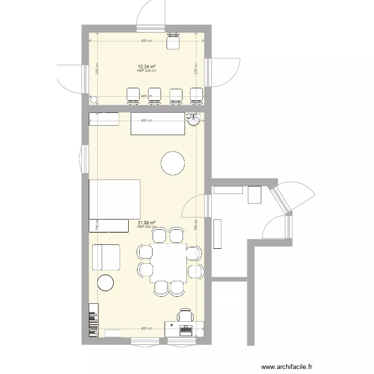 plan bureau claire . Plan de 