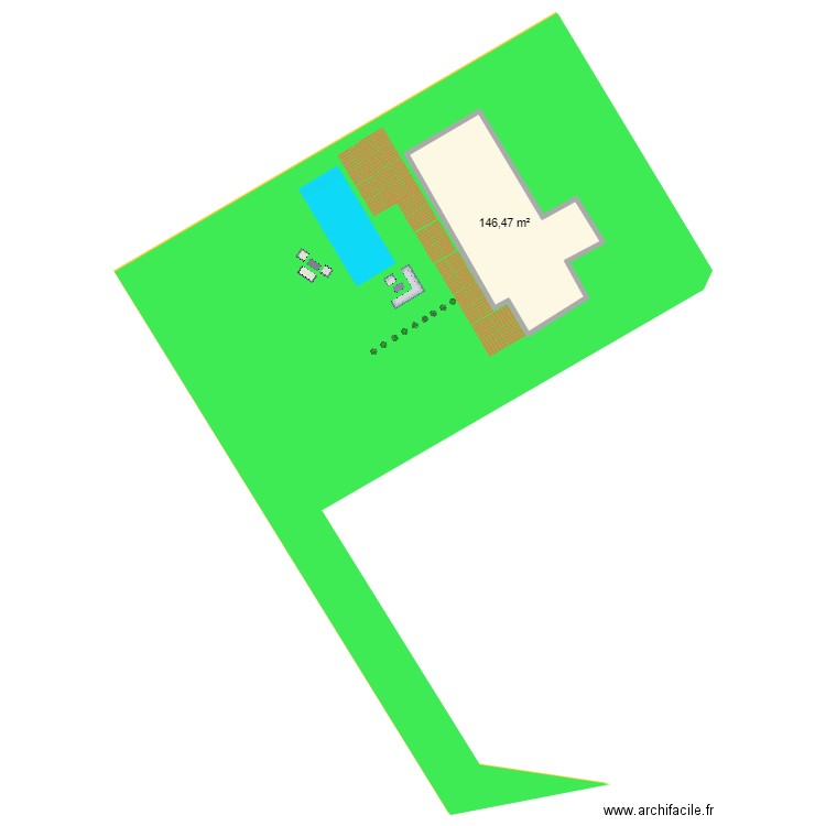PLAN DE MASSE TREGUNC. Plan de 0 pièce et 0 m2
