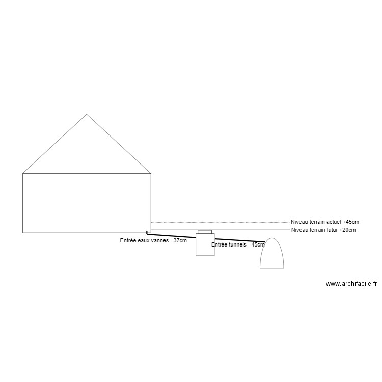 Micro station. Plan de 0 pièce et 0 m2