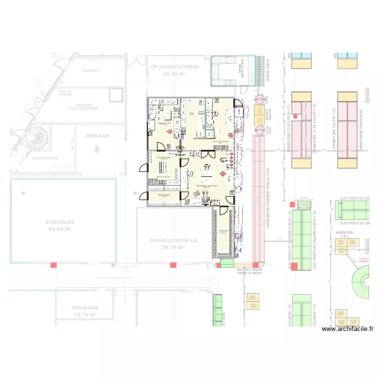 Montmorot V1. Plan de 