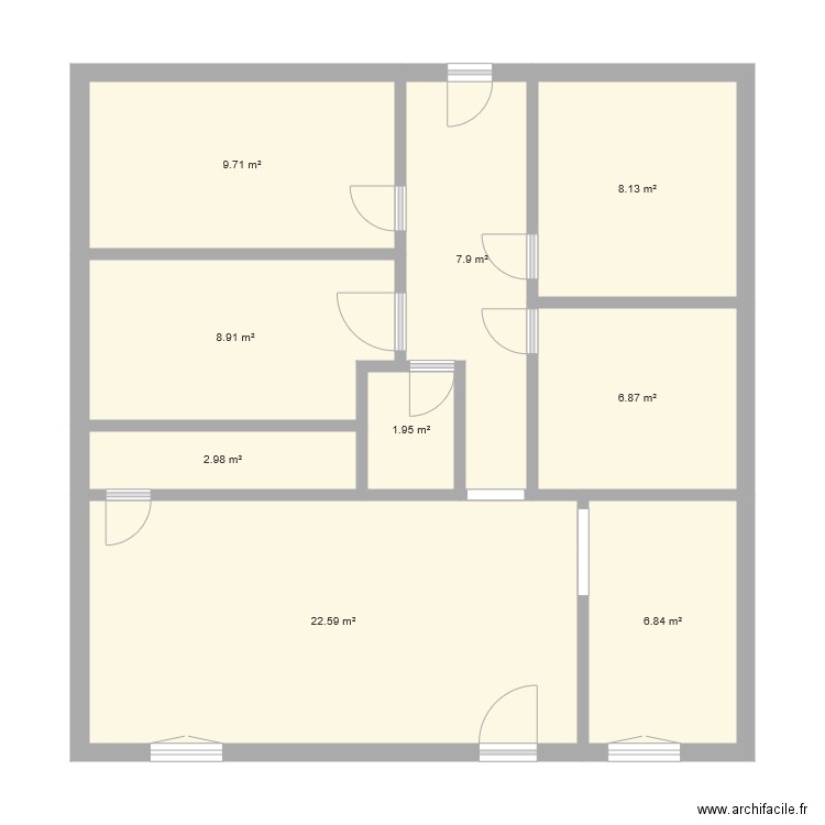 ORIVAL F4 RDC. Plan de 0 pièce et 0 m2