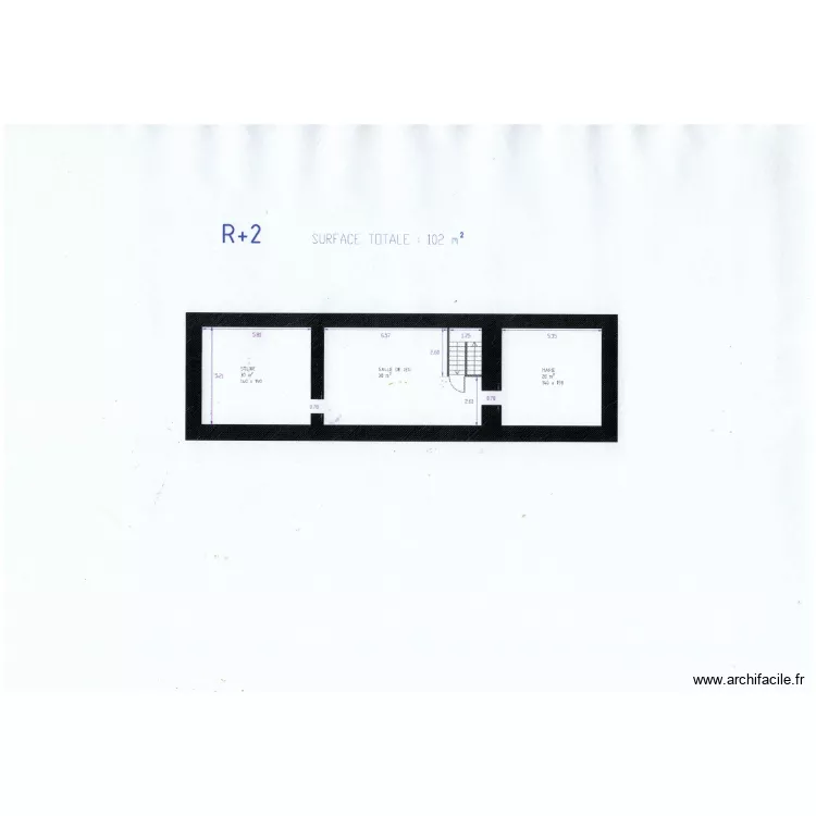 kergo 2ieetage. Plan de kergo 2ieetage. Plan de
