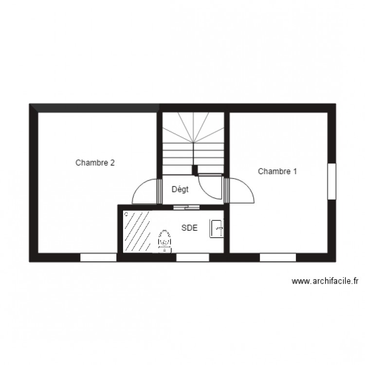 GAMBETTA 2ETG MODIFIE COTE. Plan de 0 pièce et 0 m2