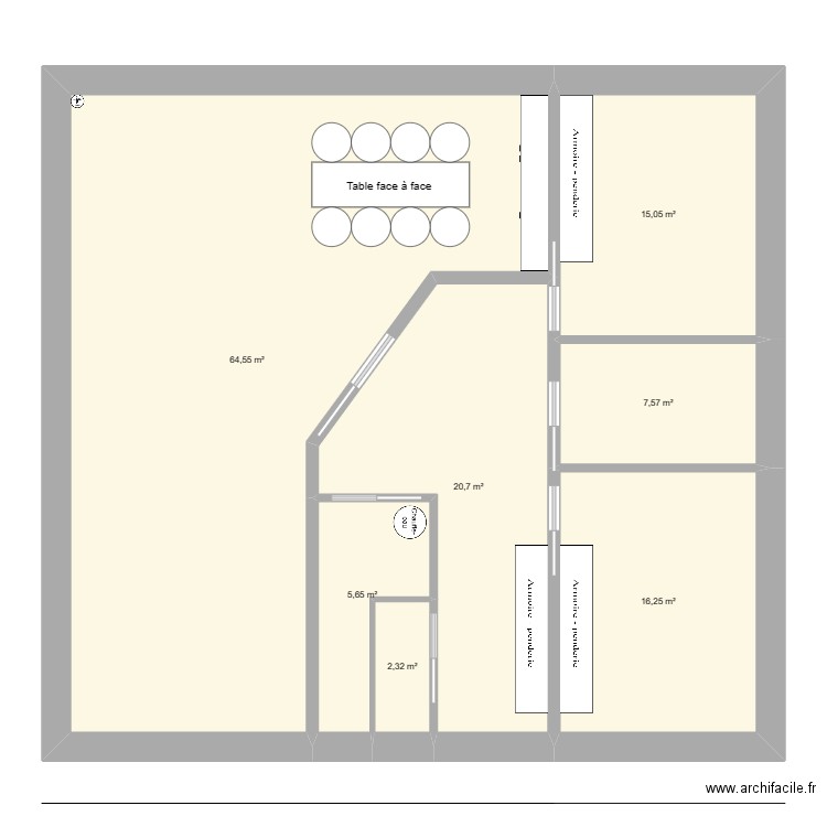 MMMM. Plan de 0 pièce et 0 m2