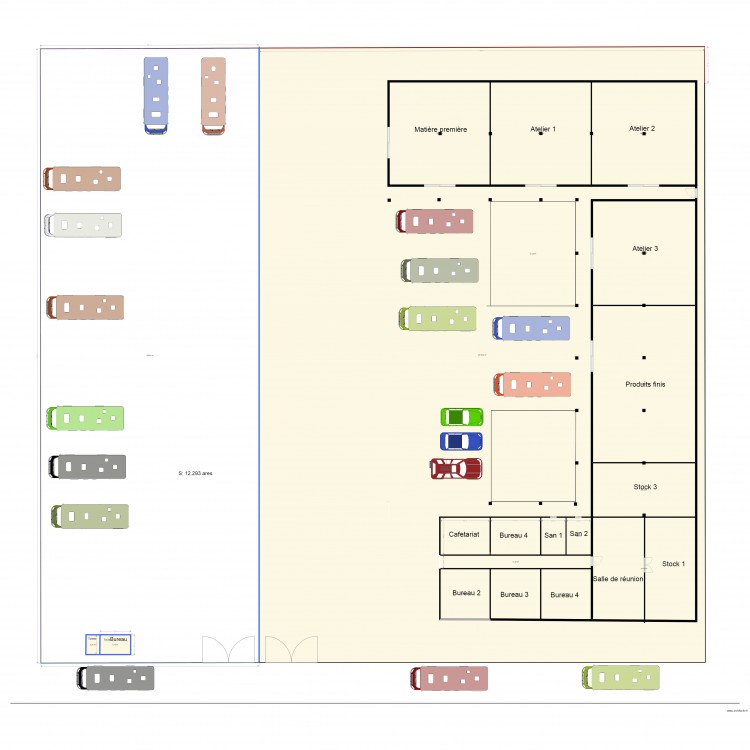 Morcellement Q10. Plan de 0 pièce et 0 m2
