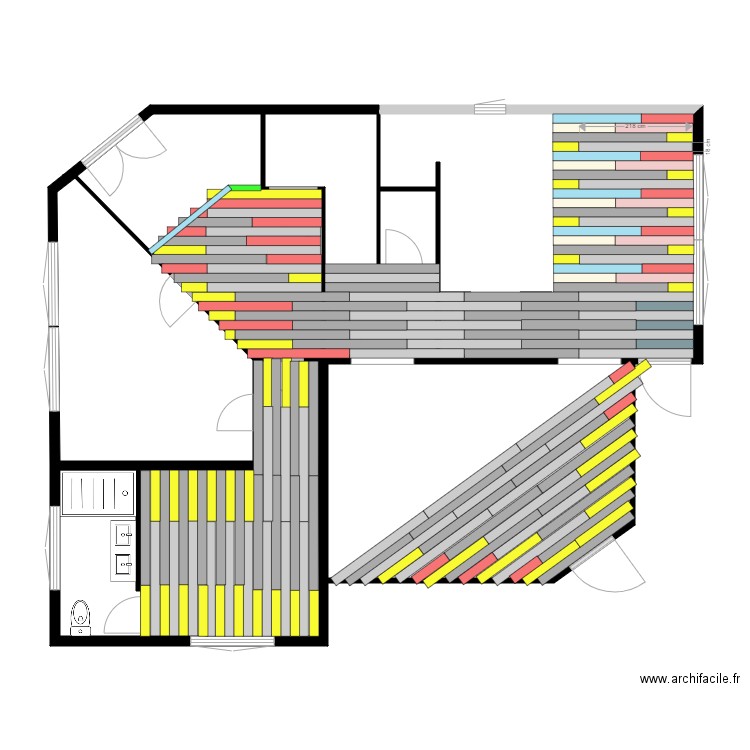 Grim rez parquet. Plan de 0 pièce et 0 m2