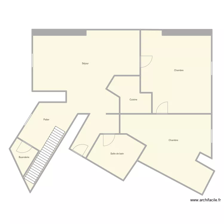 BADER 32 MARCEAU. Plan de 