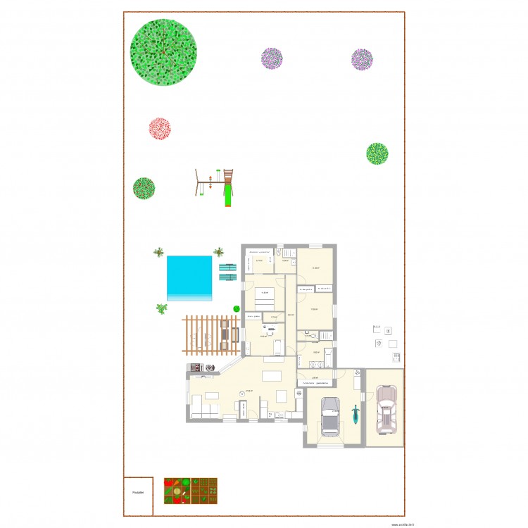 plan elo mat 18122016 jardin. Plan de 0 pièce et 0 m2