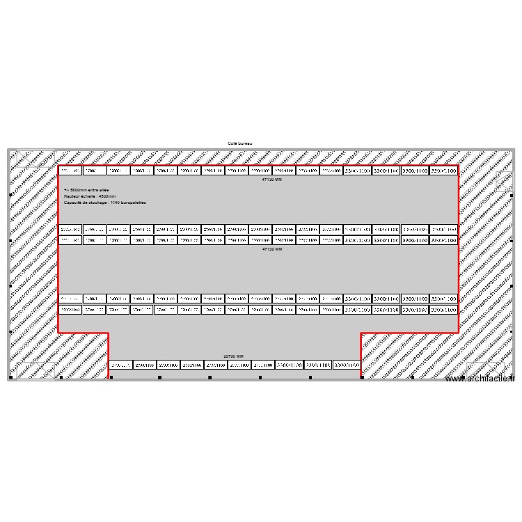 Coastair (version 2). Plan de 2 pièces et 1637 m2