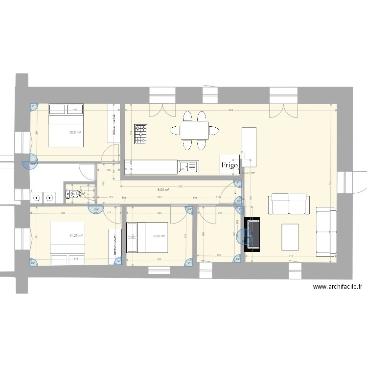 caseddu v2. Plan de 0 pièce et 0 m2