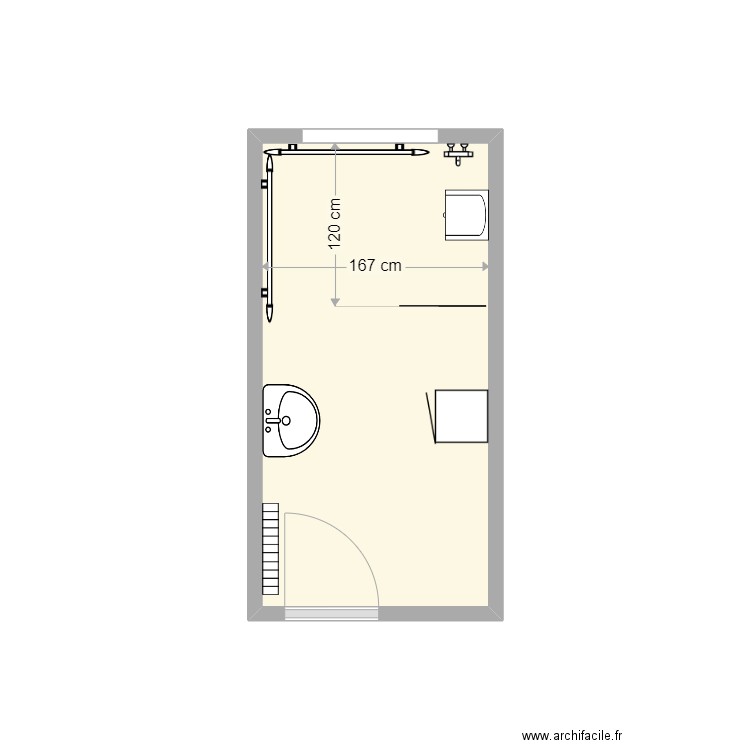 FOERTSCH SDB projet. Plan de 0 pièce et 0 m2