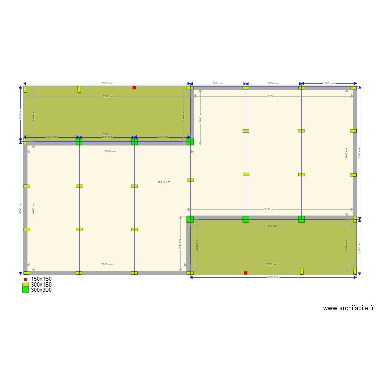 Дмитрий 2 Сваи. Plan de 0 pièce et 0 m2