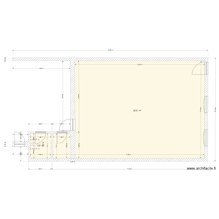 AVANT. Plan de 0 pièce et 0 m2