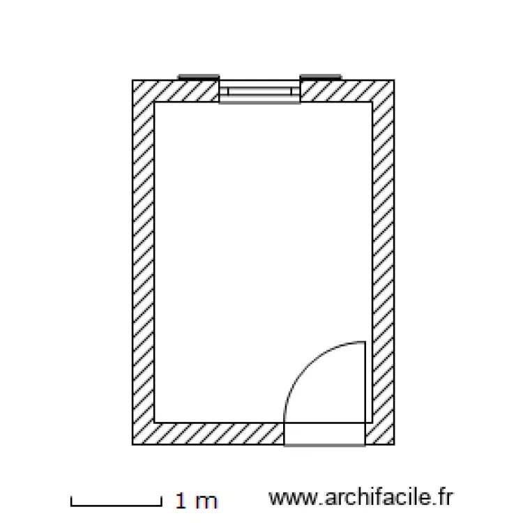 chambre 1 muette . Plan de chambre 1 muette . Plan de