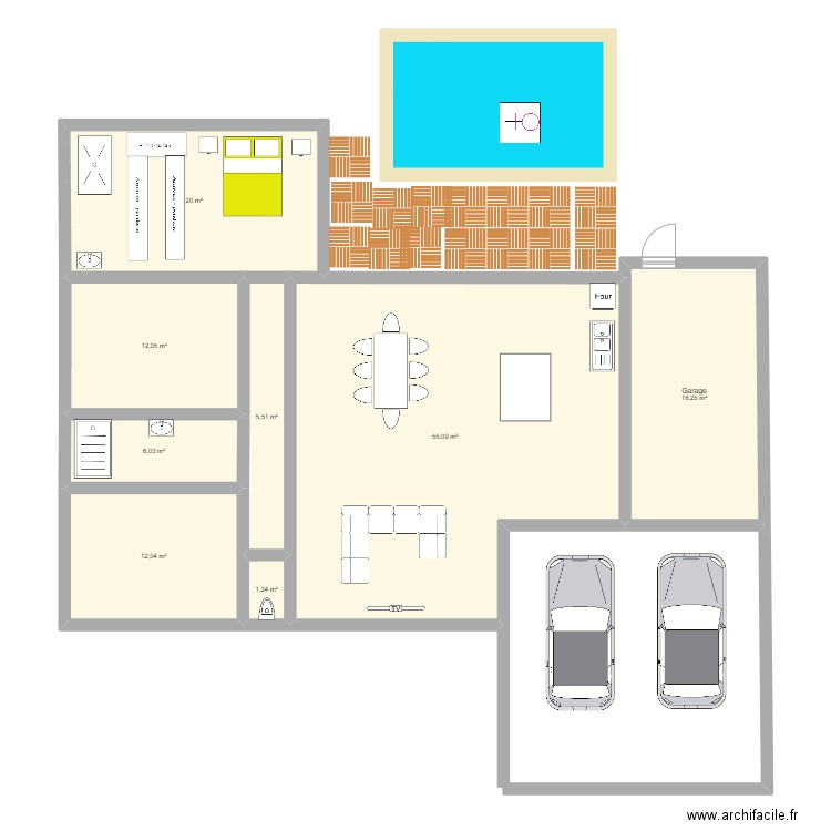 essai maison 2. Plan de 0 pièce et 0 m2