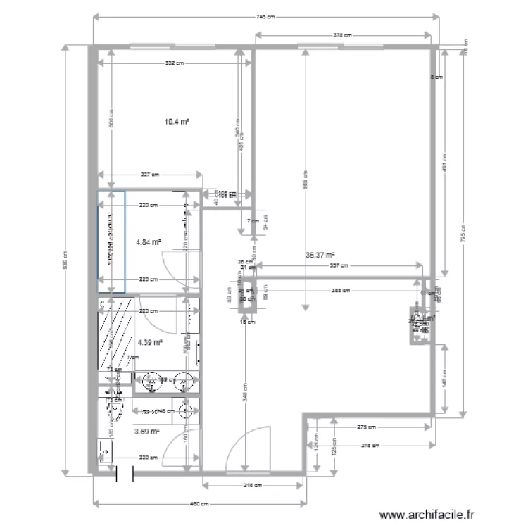 Hotel des postes Archi 3. Plan de Hotel des postes Archi 3. Plan de