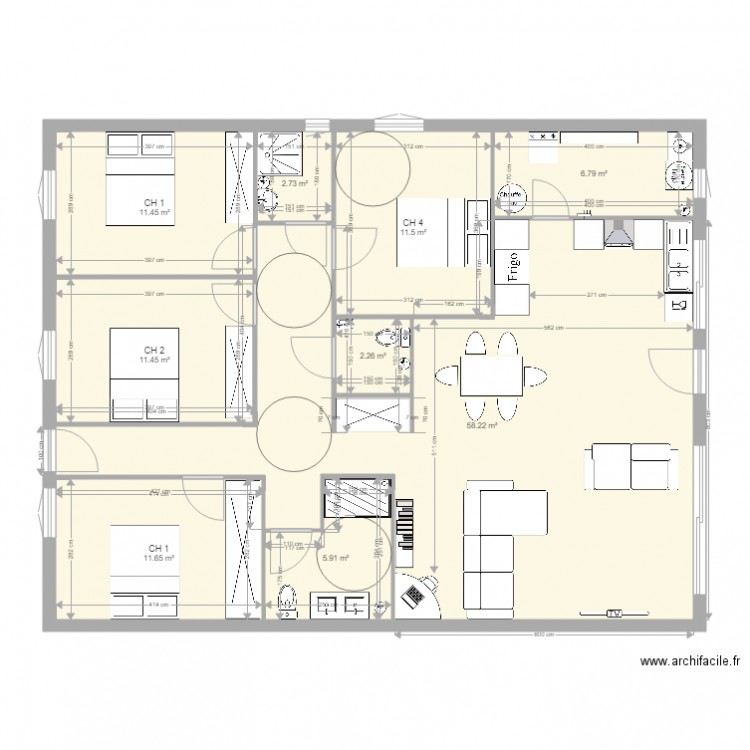 CONSTRUCTION PIERROU 171018 SANS OBJET. Plan de 0 pièce et 0 m2