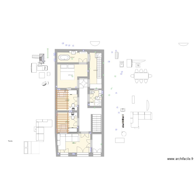 OLHAOCENTROCOMMERCIO1erJET DU06bis. Plan de 0 pièce et 0 m2