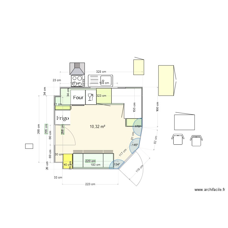 Cuisine 1 Choix 4. Plan de 0 pièce et 0 m2