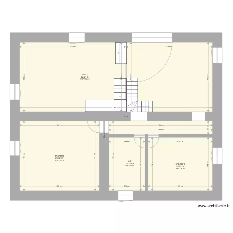 1er pisseloup. Plan de 