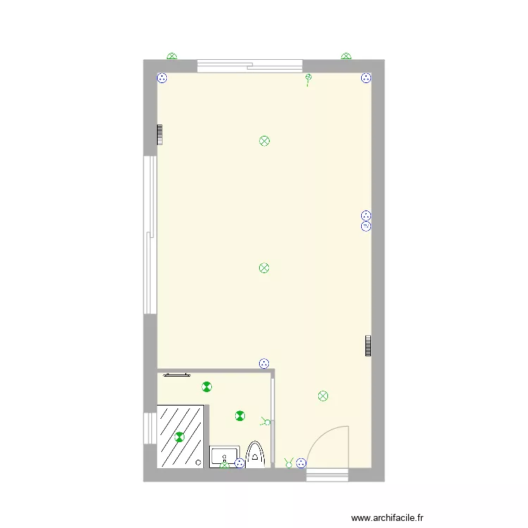 GUILLAUME RDC. Plan de 0 pièce et 0 m2