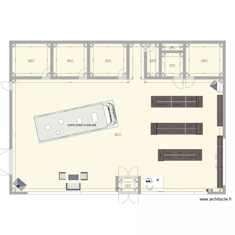 Guilberville V1. Plan de 